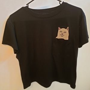 Sassy Cat Crop Top